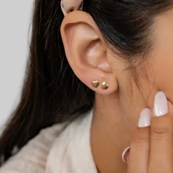 Ohrstecker | Hey Happiness Herz Ohrstecker Love Sterlingsilber