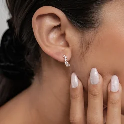 Creolen | Hey Happiness Himmlische Träume Creolen Ohrringe aus Sterlingsilber