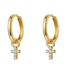 Ohrstecker | Hey Happiness Hoffnung Ohrringe 14K Gold