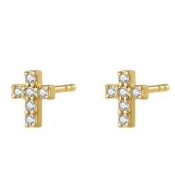 Ohrstecker | Hey Happiness Hoffnung Ohrstecker 14K Gold