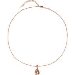 Filigrane Ketten | Hey Happiness Januar Granat Geburtsstein Halskette Sterlingsilber
