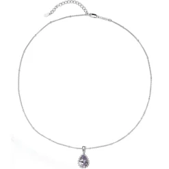 Filigrane Ketten | Hey Happiness Juni Alexandrit Geburtsstein Halskette Sterlingsilber