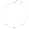 Filigrane Ketten | Hey Happiness Kette Fliegende Vögel in Silberfarbe Silver