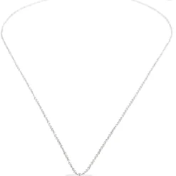 Filigrane Ketten | Hey Happiness Kette Liebe Herz Anhänger in Silberfarbe Silver