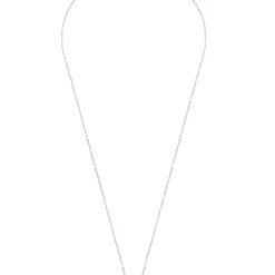 Filigrane Ketten | Hey Happiness Kette mit Kreuz Anhänger in Silberfarbe Silver