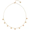 Filigrane Ketten | Hey Happiness Kette mit Mehreren Plättchen in farbe Gold