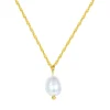 Perlenketten | Filigrane Ketten | Hey Happiness Kette mit Perle Sterlingsilber