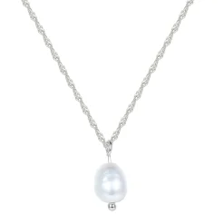 Perlenketten | Filigrane Ketten | Hey Happiness Kette mit Perle Sterlingsilber