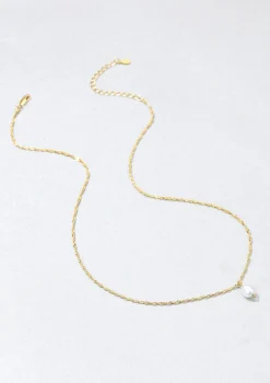 Perlenketten | Filigrane Ketten | Hey Happiness Kette mit Perle Sterlingsilber