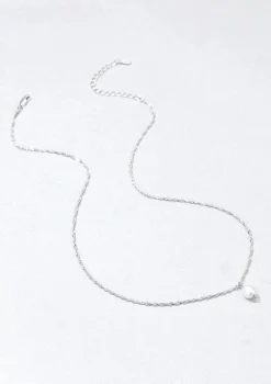 Perlenketten | Filigrane Ketten | Hey Happiness Kette mit Perle Sterlingsilber