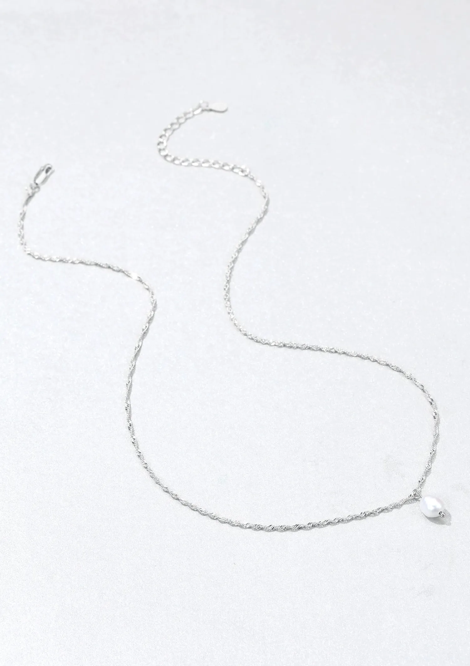 Perlenketten | Filigrane Ketten | Hey Happiness Kette mit Perle Sterlingsilber