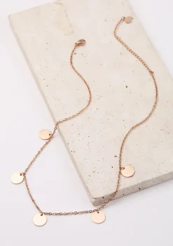 Filigrane Ketten | Hey Happiness Kette mit Plättchen