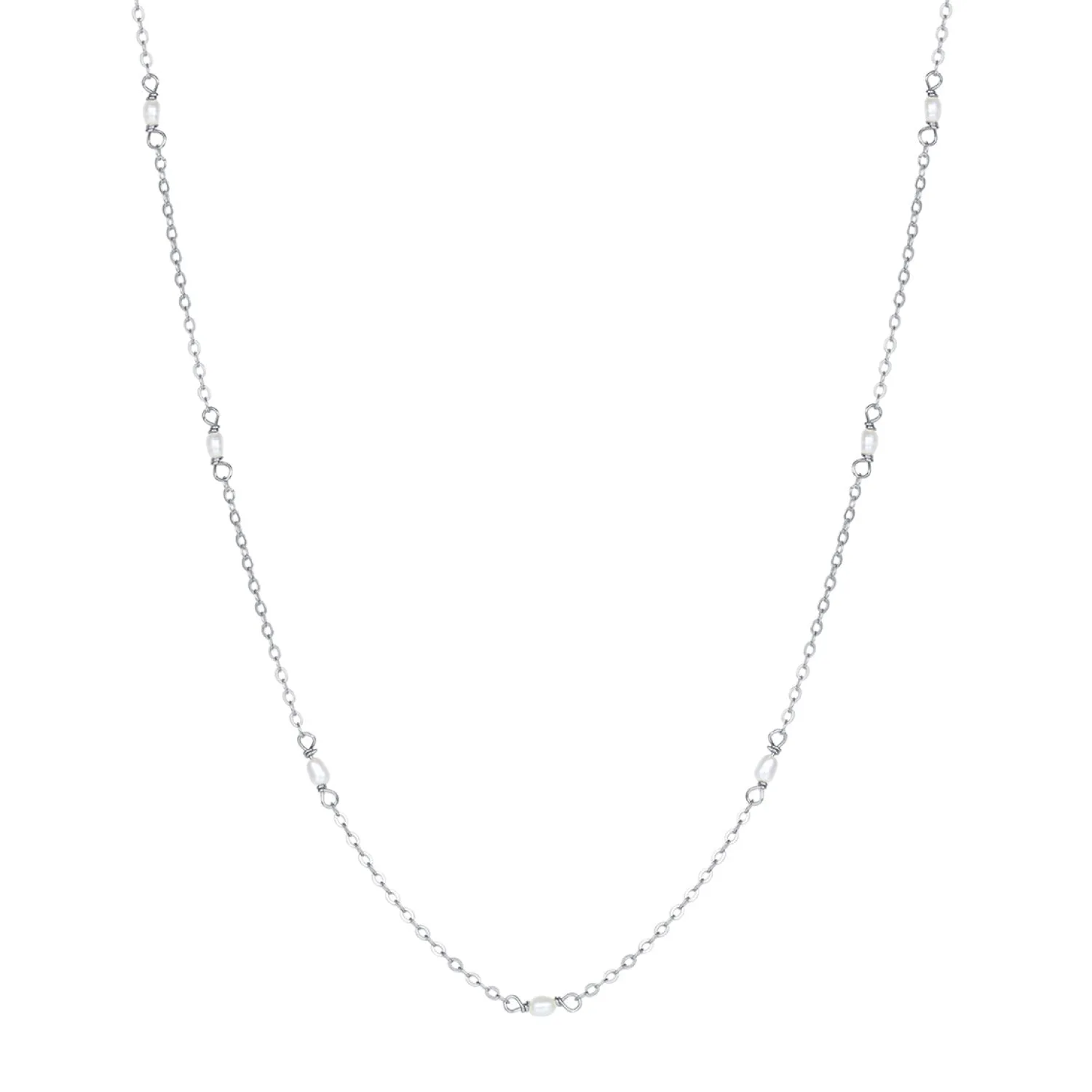 Perlenketten | Filigrane Ketten | Hey Happiness Kette Perlen Sterlingsilber