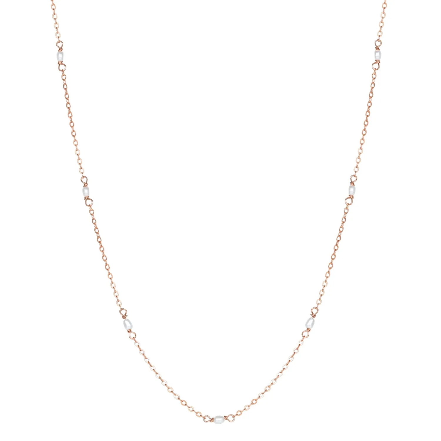 Perlenketten | Filigrane Ketten | Hey Happiness Kette Perlen Sterlingsilber