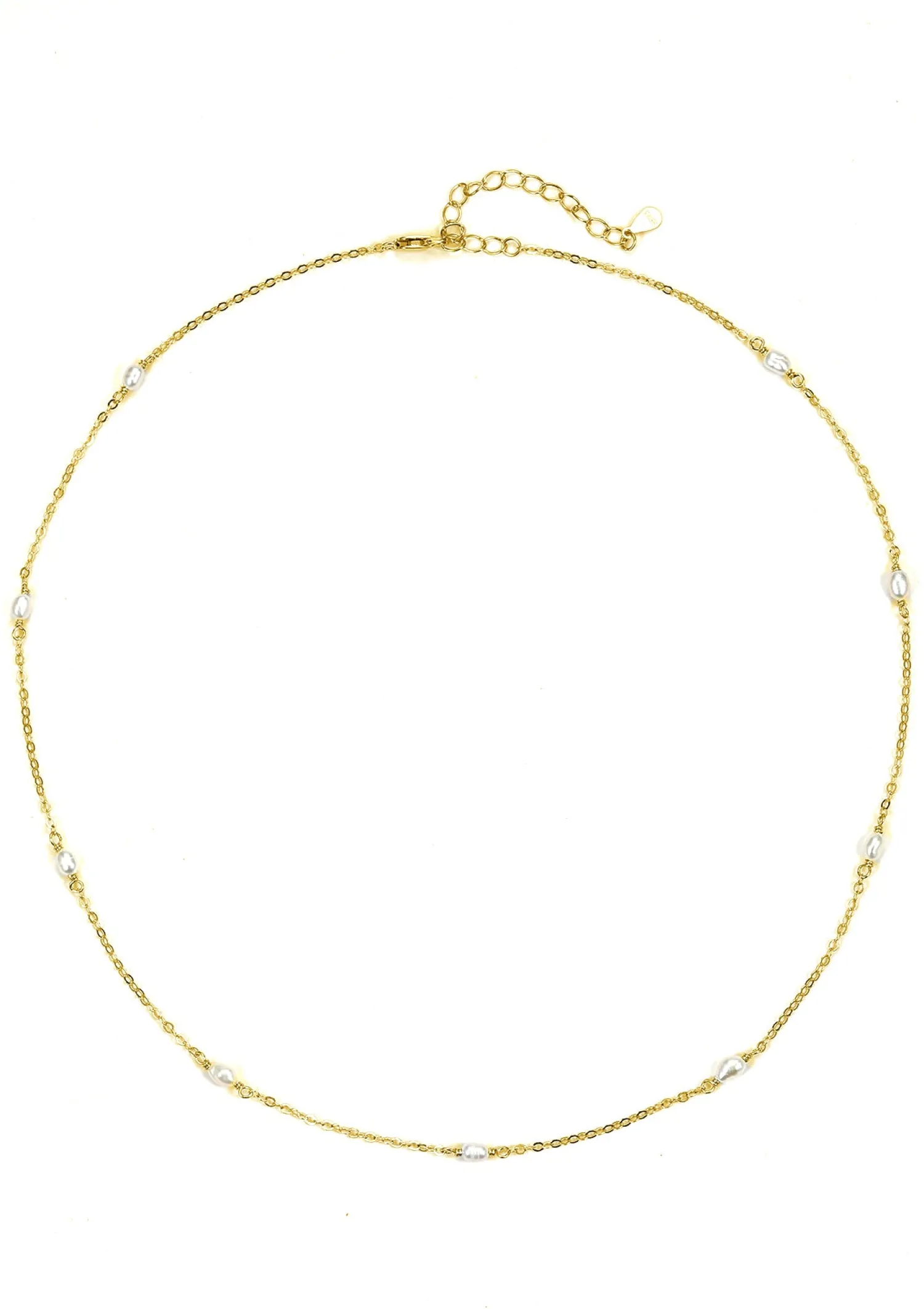 Perlenketten | Filigrane Ketten | Hey Happiness Kette Perlen Sterlingsilber