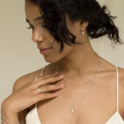 Perlenketten | Filigrane Ketten | Hey Happiness Kette Perlen Sterlingsilber