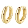 Huggie Ohrringe | Creolen | Hey Happiness Klassische Huggies Creolen Sterlingsilber in Gold