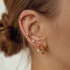 Creolen | Hey Happiness Kleine Gedrehte Creolen in Gold