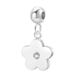 Anhänger | Hey Happiness Kleiner Zirkonia Anhänger Blume Gold
