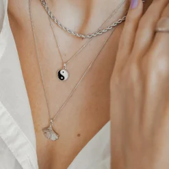 Anhänger | Hey Happiness Langlebigkeit Anhänger für Voller Leben und Energie in Silberfarbe Silver