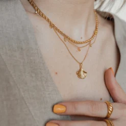 Anhänger | Hey Happiness Langlebigkeit Anhänger für Voller Leben und Energie in farbe Gold