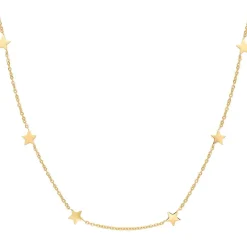 Necklace Sets | Hey Happiness Layering Ketten Sterne und Mond in Gold