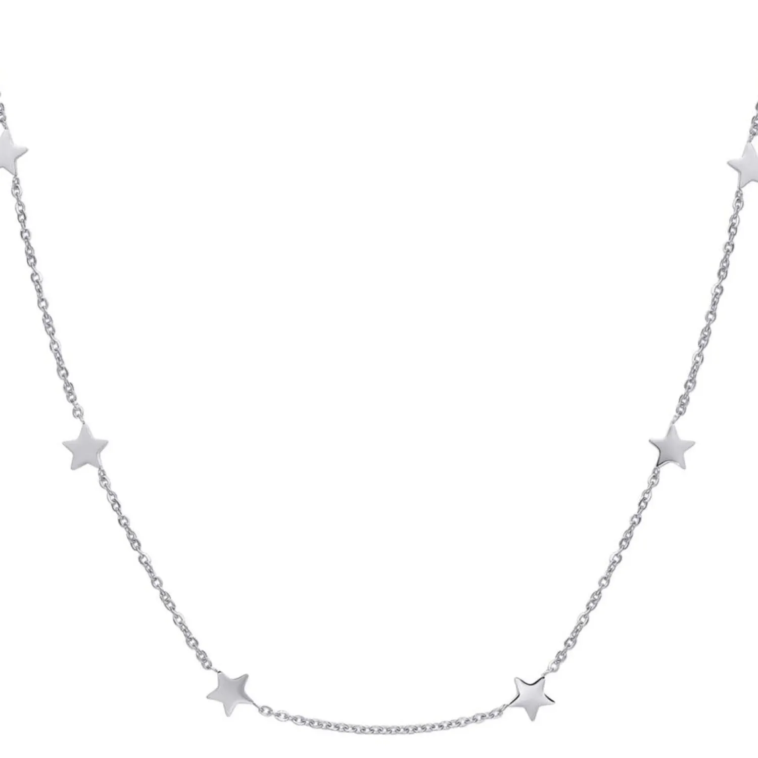 Necklace Sets | Hey Happiness Layering Ketten Sterne und Mond in Silver