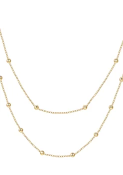 Necklace Sets | Hey Happiness Layering Ketten Sterne und Mond in Gold