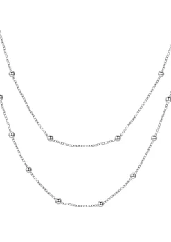 Necklace Sets | Hey Happiness Layering Ketten Sterne und Mond in Silver