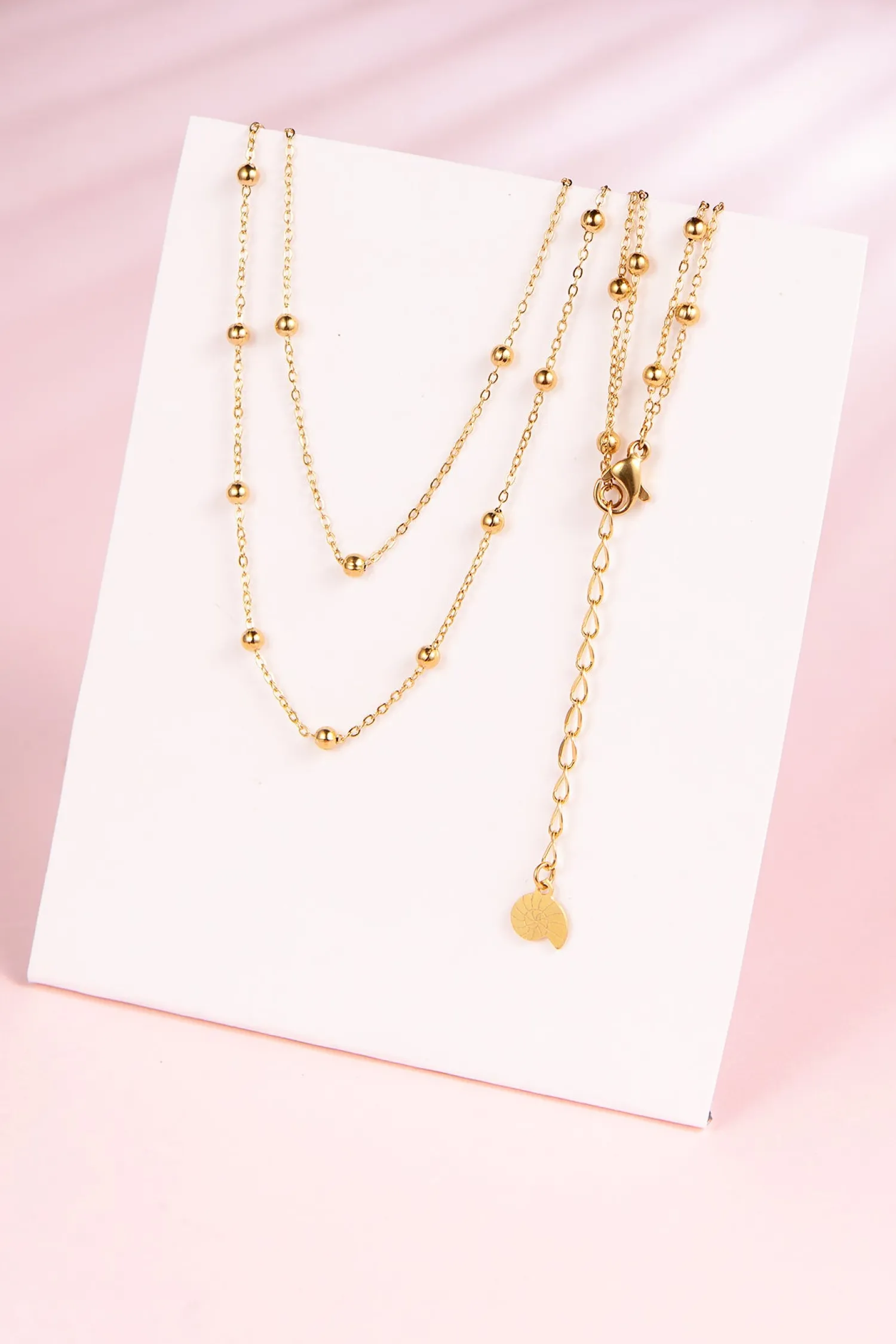 Necklace Sets | Hey Happiness Layering Ketten Sterne und Mond in Gold