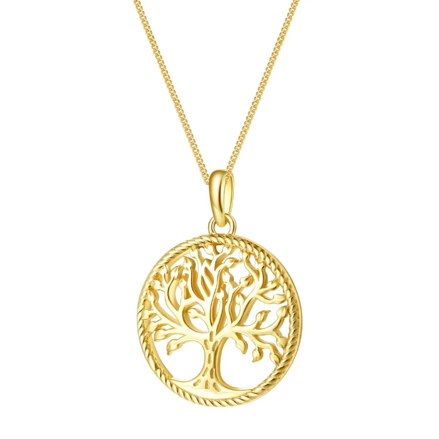 Filigrane Ketten | Hey Happiness Lebensbaum Kette Sterlingsilber