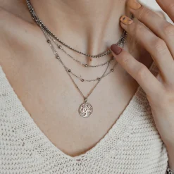Filigrane Ketten | Hey Happiness Lebensbaum Kette Sterlingsilber