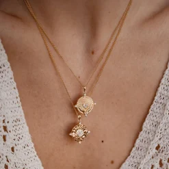 Filigrane Ketten | Hey Happiness Love Anhänger Kette aus Sterlingsilber