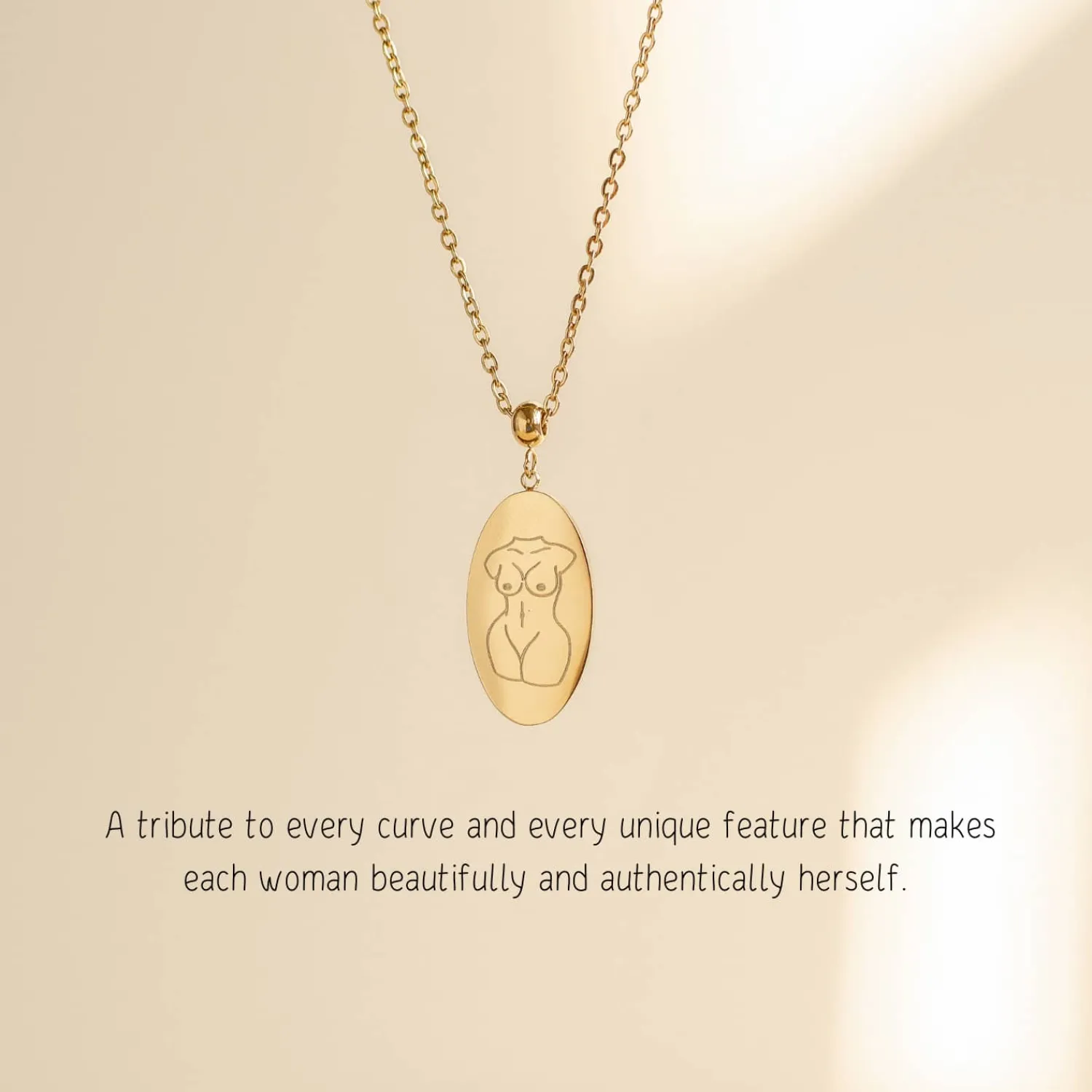 Anhänger | Hey Happiness Love My Body Pendant Necklace