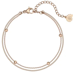 Ketten Armbänder | Hey Happiness Mehrreihiges Armband Kügelchen Rosegold Rose Gold