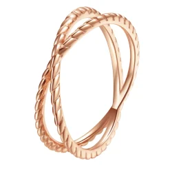 Schlichte Ringe | Hey Happiness Meridian Ring Sterlingsilber in Gold