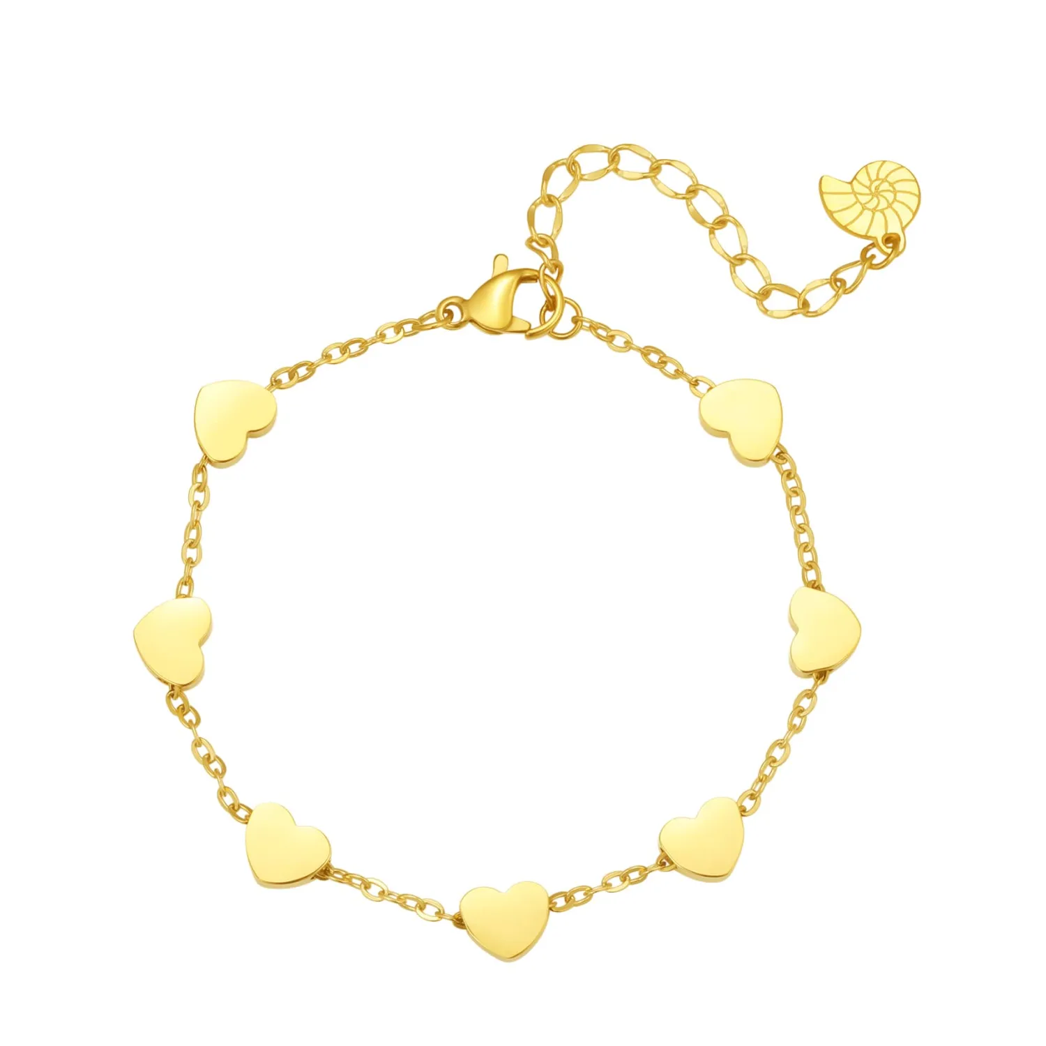 Charm Armbänder | Hey Happiness Multi-Herzen Armband