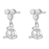 Ohrstecker | Perlenohrringe | Hey Happiness Nest Perlenohrstecker Sterlingsilber Silver