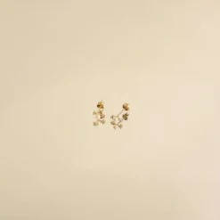 Ohrstecker | Hey Happiness New Beginnings Perlenohrstecker 585 Gold