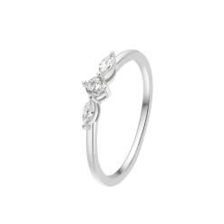 Schlichte Ringe | Hey Happiness Nexus Schmaler Ring Sterlingsilber Silver