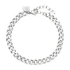 Ketten Armbänder | Hey Happiness Panzerarmband Großgliedrig in Silber Silver