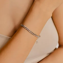 Ketten Armbänder | Hey Happiness Panzerarmband Großgliedrig in Silber Silver