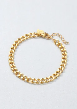 Ketten Armbänder | Hey Happiness Panzerarmband Großgliedrig in Gold