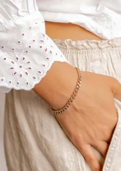 Ketten Armbänder | Hey Happiness Panzerarmband Großgliedrig in Silber Silver