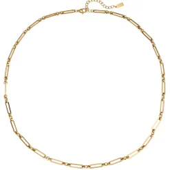 Statement Ketten | Hey Happiness Paperclip-Kette – Wasserdicht