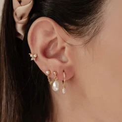 Earring Stack Sets | Creolen | Hey Happiness Perlige Ohrringe Set