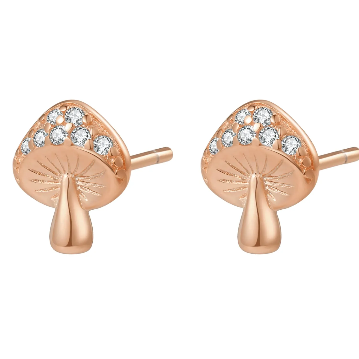 Ohrstecker | Hey Happiness Pilz Ohrstecker Sterlingsilber