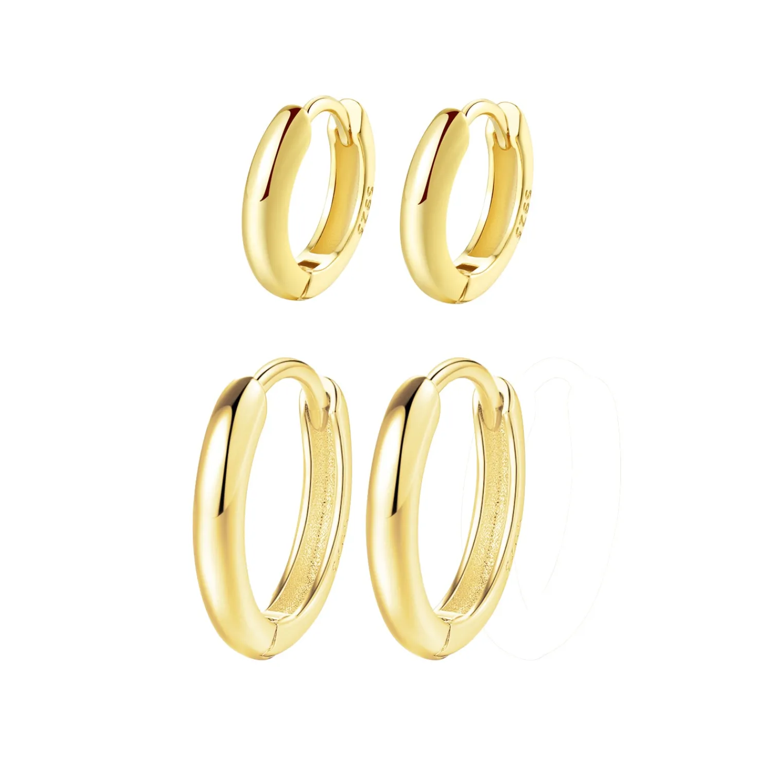 Earring Stack Sets | Creolen | Hey Happiness Poise Ohrringe Set Sterlingsilber