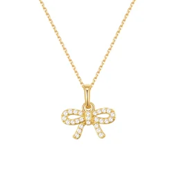 Anhänger | Filigrane Ketten | Hey Happiness Pracht Anhänger Kette aus 9K Gold