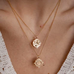 Filigrane Ketten | Hey Happiness Protection Kette mit Anhänger aus Sterlingsilber